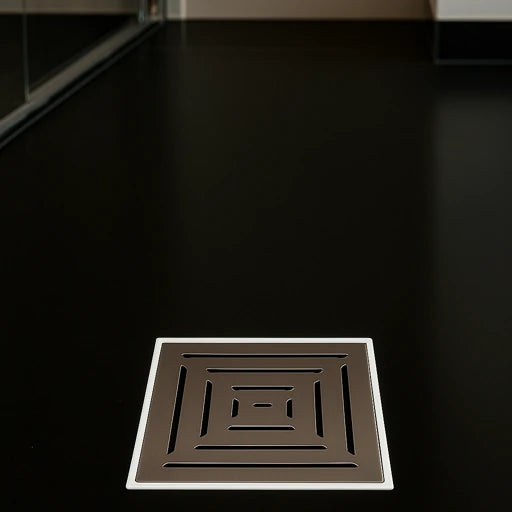 Yer Sifonu-Kapak Seçenekli(Krom/Plastik