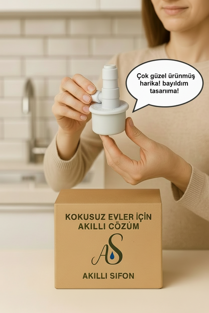 Bulaşık Makinesi ve Arıtma Tahliye Adaptörü – Koku Yapmayan Çoklu Gider