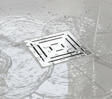 Yer Sifonu Perde ve Çek Valf Mekanizmalı Seçilebilir Kapak%100 koku Yapmaz