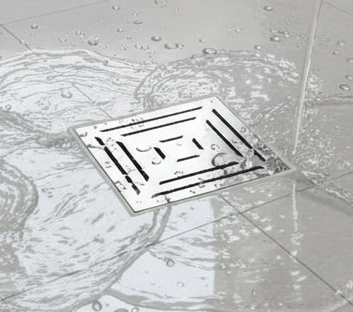 Yer Sifonu Perde ve Çek Valf Mekanizmalı Seçilebilir Kapak%100 koku Yapmaz