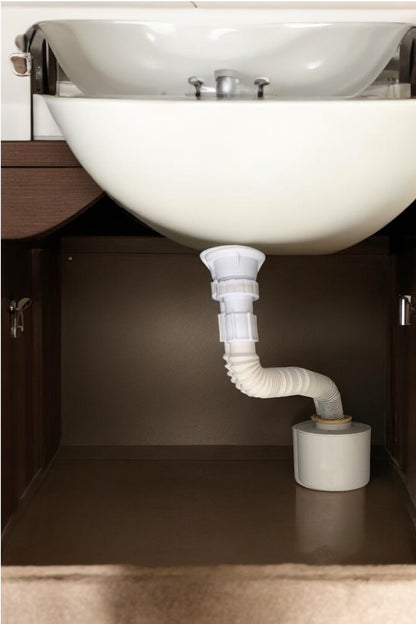 ✅ “%100 Koku Kesme Garantili Lavabo Sifonu – Sulu/Susuz Kokusuz Çalışır”