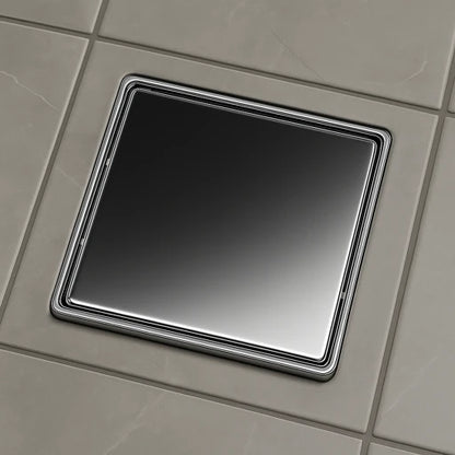 Yer Sifonu Perde ve Çek Valf Mekanizmalı Seçilebilir Kapak%100 koku Yapmaz